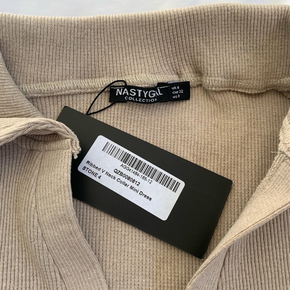 Nasty Gal ribbed mini dress - Picture 3 of 3